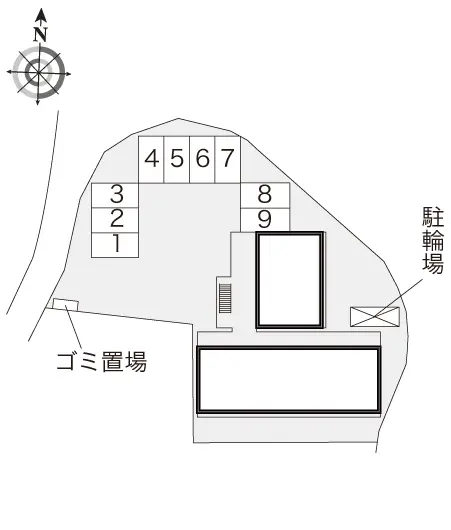 ★手数料０円★枚方市星丘３丁目　月極駐車場（LP）